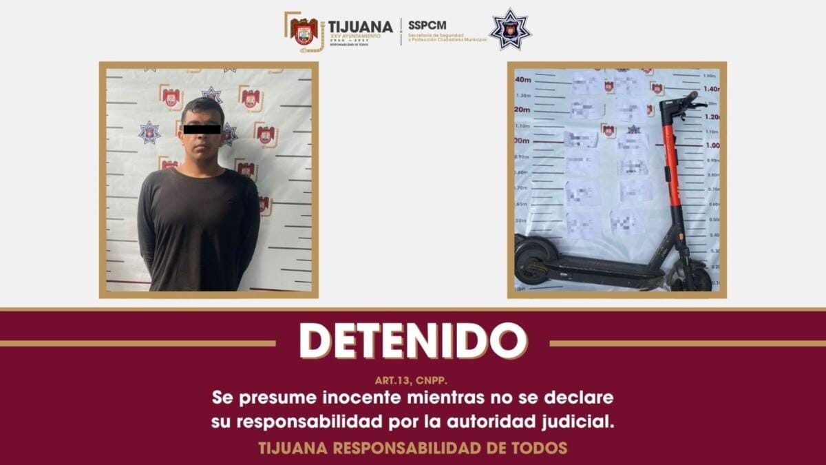 Captura Policía Municipal a responsable de repartir volantes con amenazas de extorsión a comerciantes