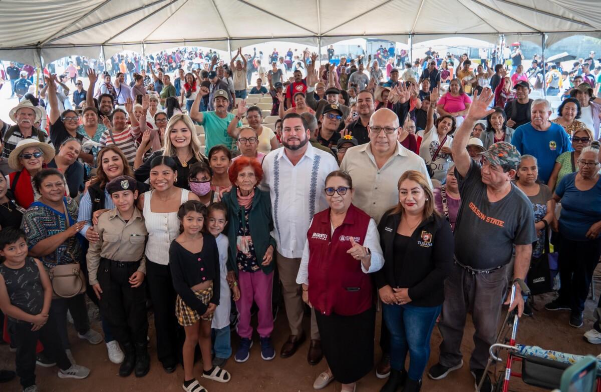 Acerca Gobierno Municipal apoyos y servicios a cerca de 600 ciudadanos con Jornada de Bienestar en La Mesa
