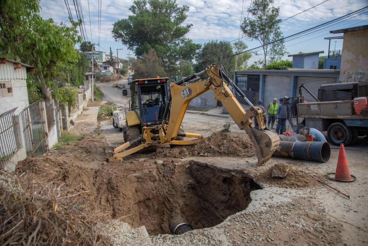 CONCLUYEN CESPT TRABAJOS DE REPARACIÓN EN LÍNEA DE IMPULSIÓN EN CAÑÓN DEL SAINZ