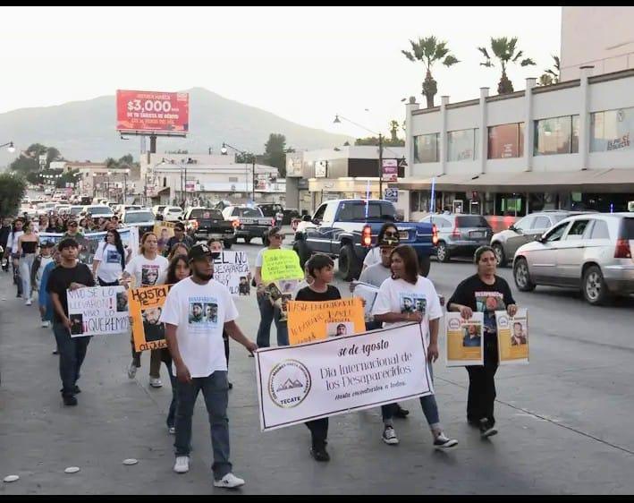 GRAN PARTICIPACIÓN EN MARCHA POR DESAPARECIDOS