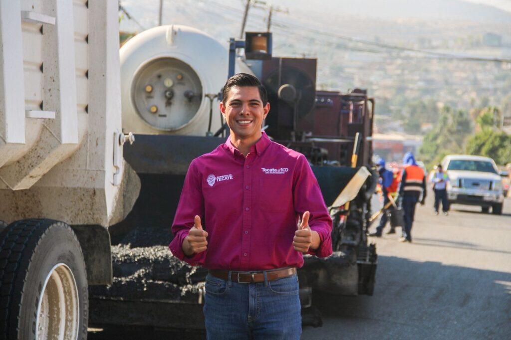 PRESUME ALCALDE COTA MUÑOZ 80 MIL METROS DE ASFALTO