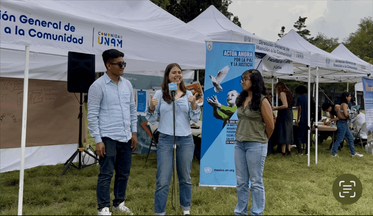 ¡Goya! ¡Goya! ¡Cachún, cachún, ra ra! La UNAM cultiva una nueva cultura de paz en sus aulas para impulsar sociedades más justas, incluyentes y solidarias 
