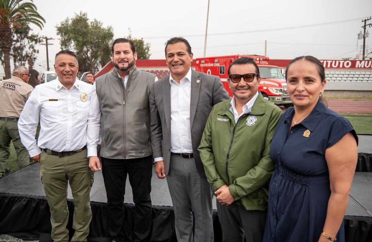 Encabeza Ismael Burgueño acto protocolario del Día Nacional de Protección Civil