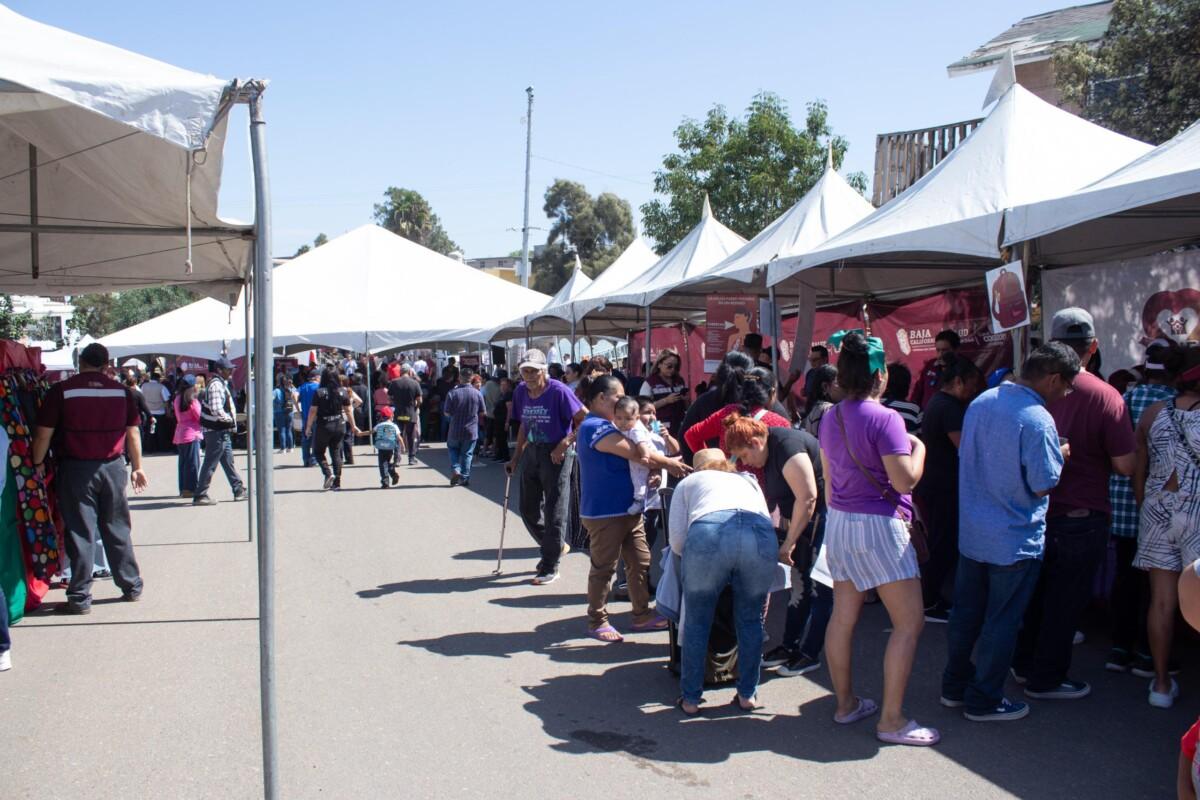 Playas de Rosarito participa en jornada de salud estatal en Ampliación Constitución