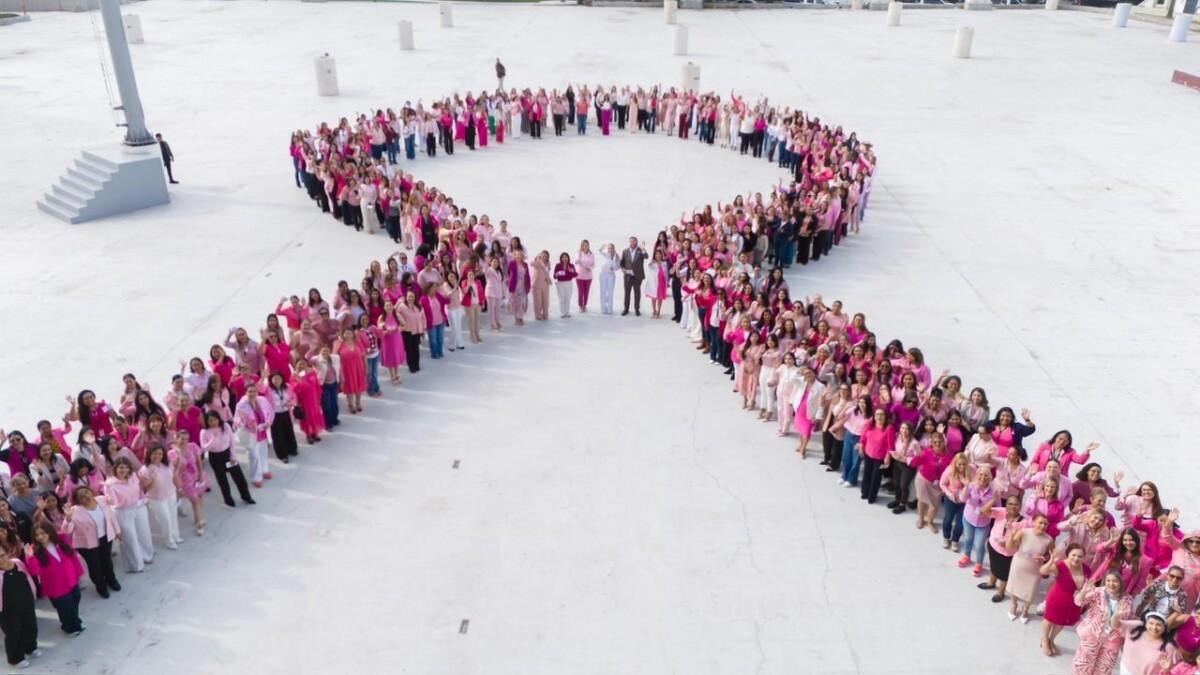Refuerza Gobierno de Ismael Burgueño Ruiz acciones de concientización en la lucha contra el cáncer de mama