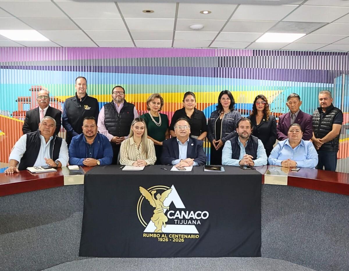 CANACO TIJUANA PROMOVERÁ AFILIACIÓN DE INFONACOT ENTRE SUS AGREMIADOS: OLIVALDO PAZ