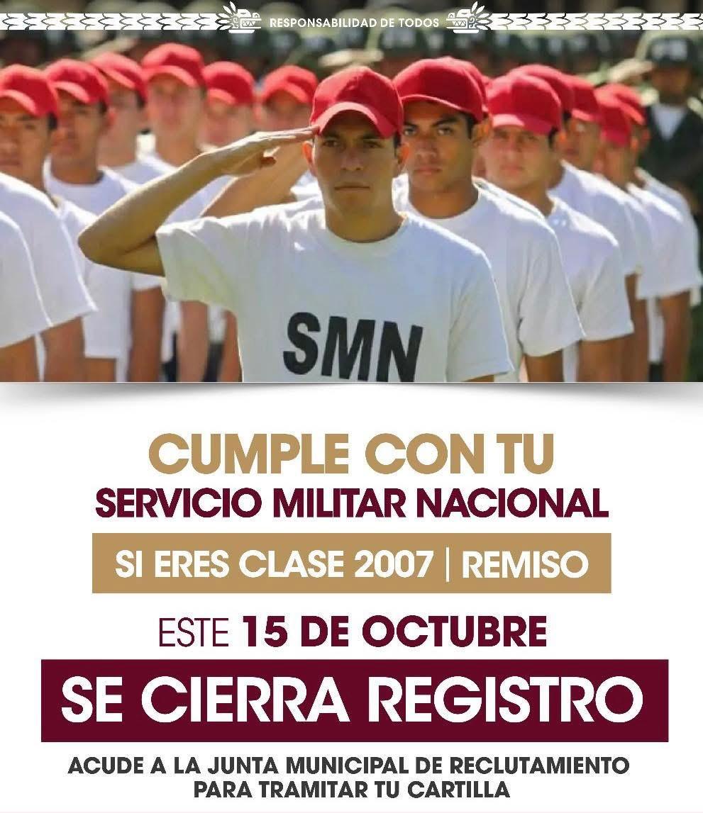 Anuncia XXV Ayuntamiento de Tijuana últimos días para tramitar la Cartilla del Servicio Militar Nacional