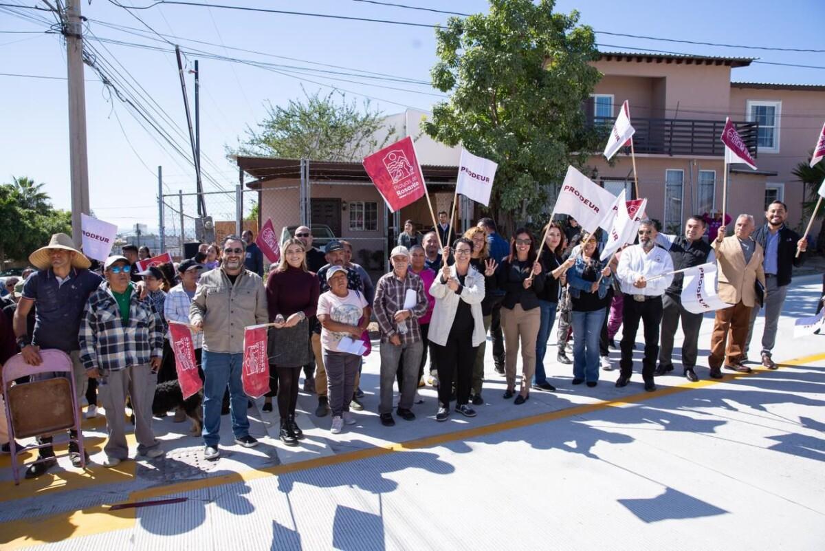 Rocío Adame inaugura obra de pavimentación que transforma Circuito Colinas