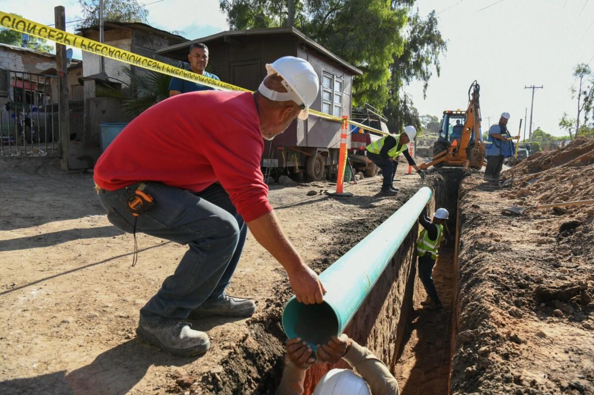 CONCLUYE CESPT OBRAS DE DRENAJE SANITARIO EN PLAYAS DE ROSARITO