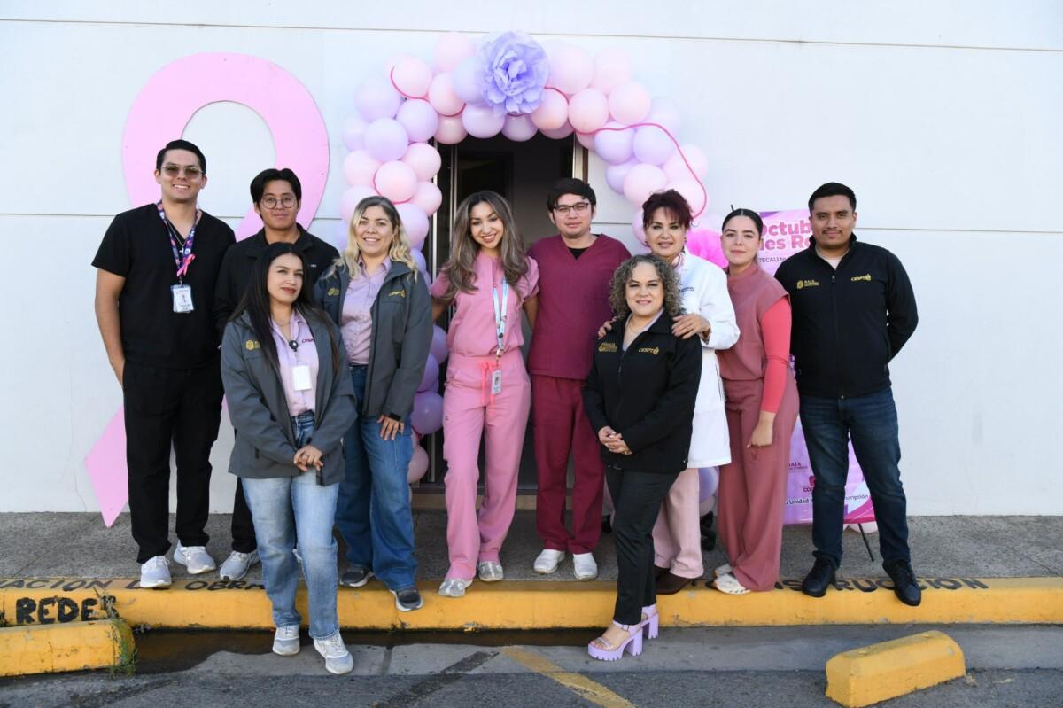 REALIZA CESPT JORNADA DE SALUD EN EL MARCO DEL DÍA MUNDIAL CONTRA EL CÁNCER DE MAMA