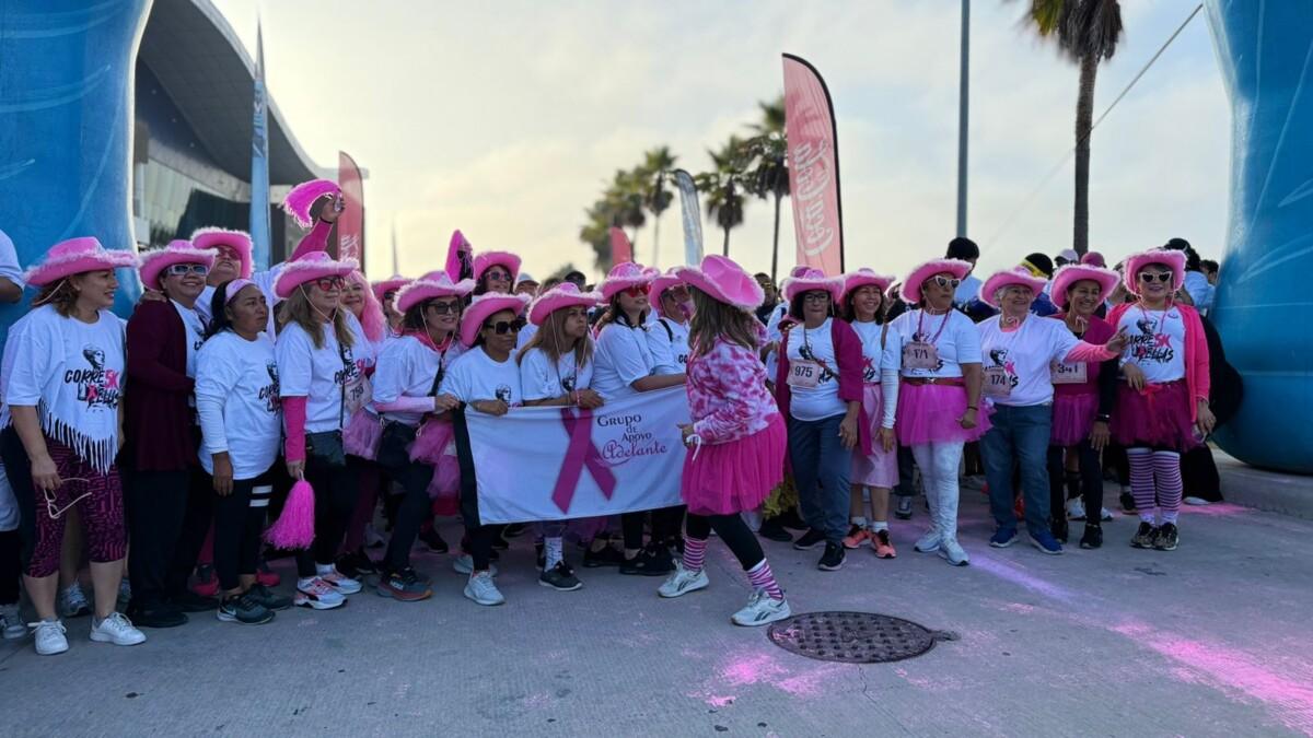 ROSARITO SE “PINTÓ” DE ROSA CON CARRERA ALTRUISTA QUE BENEFICIARÁ A SOBREVIVIENTES DE CÁNCER DE MAMA