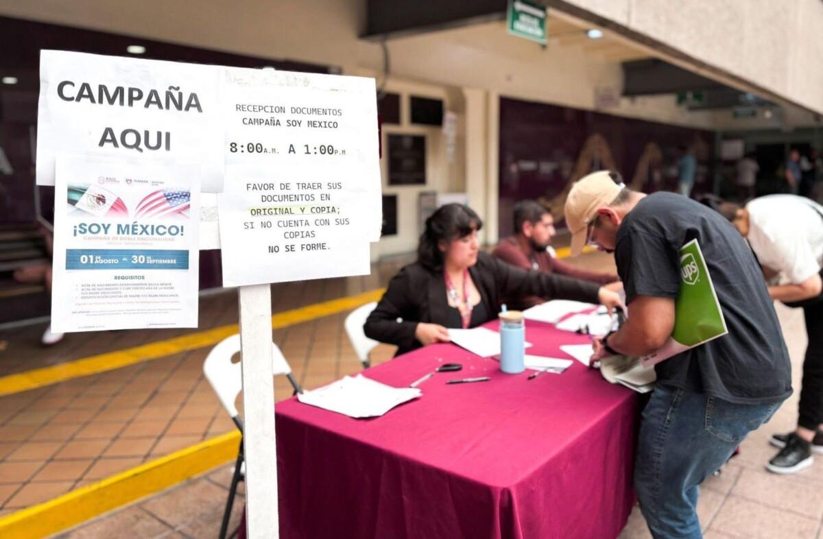 Realiza Gobierno Municipal de Tijuana más de 14 mil trámites de la campaña ¡Soy México 2025!