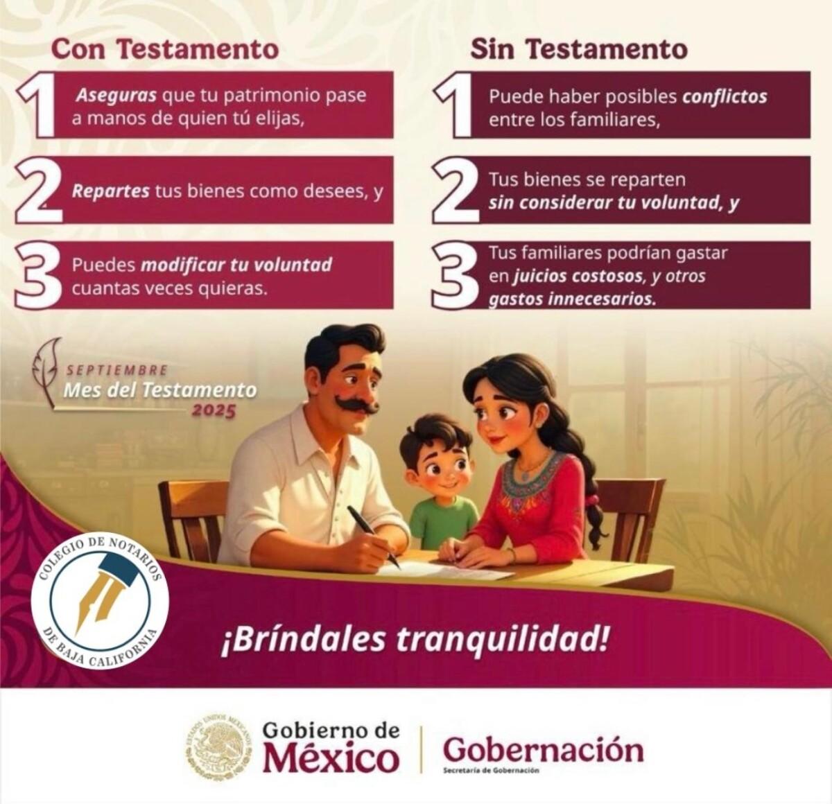 Extienden Notarios campaña “Mes del Testamento” hasta octubre