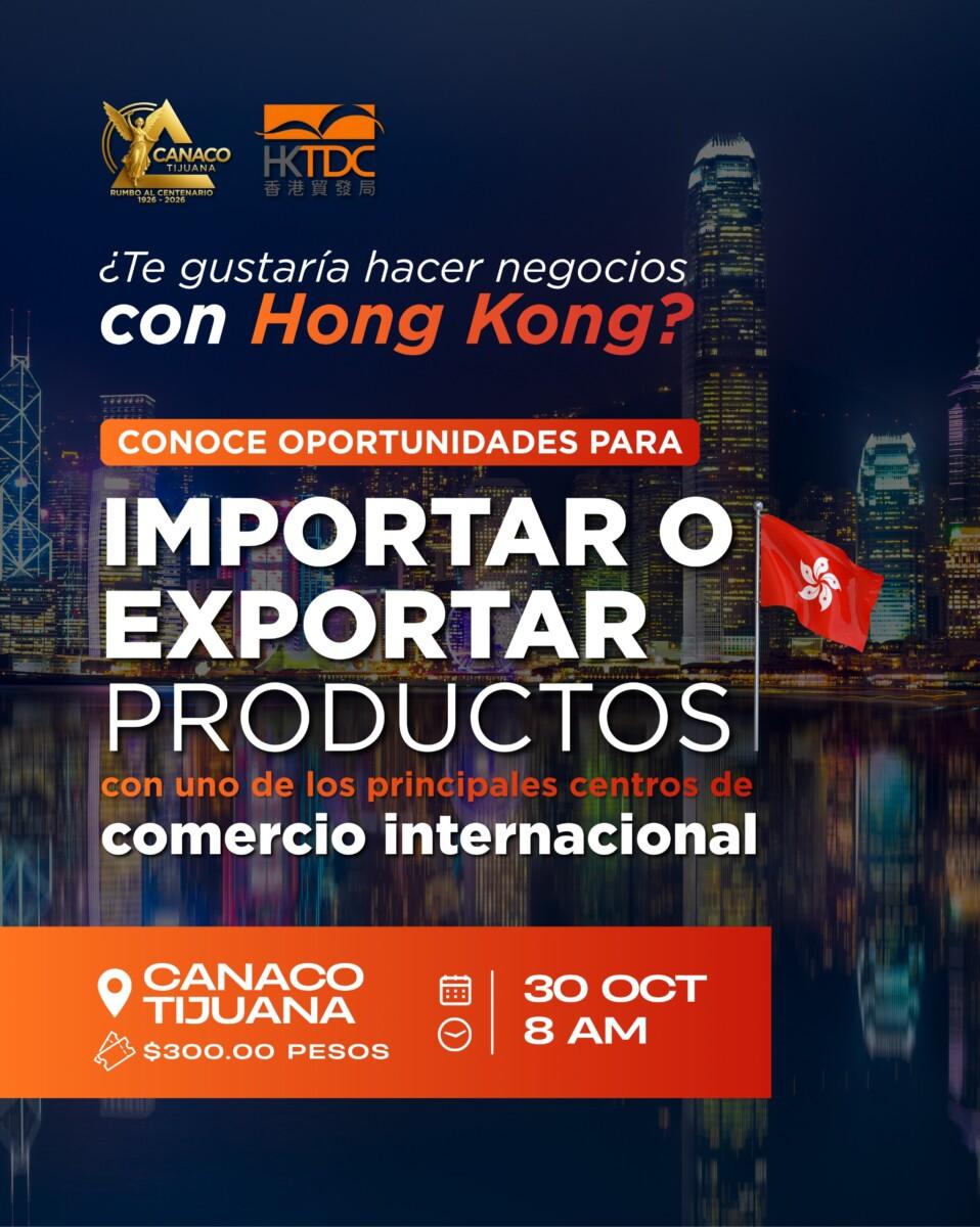 CANACO TIJUANA TENDRÁ ENCUENTRO EMPRESARIAL CON INVERSIONISTAS DE HONG KONG