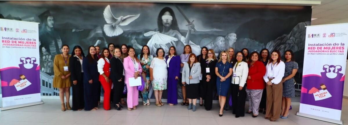 INSTALA IEEBC LA RED DE MUJERES JUZGADORAS EN BAJA CALIFORNIA
