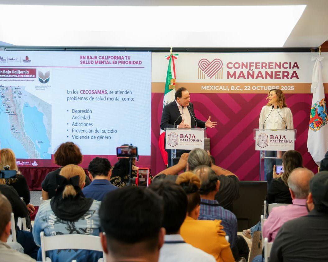 GOBIERNO DEL ESTADOR IMPULSA UNA RED DE ATENCIÓN EN SALUD MENTAL PARA LAS FAMILIAS DE BAJA CALIFORNIA