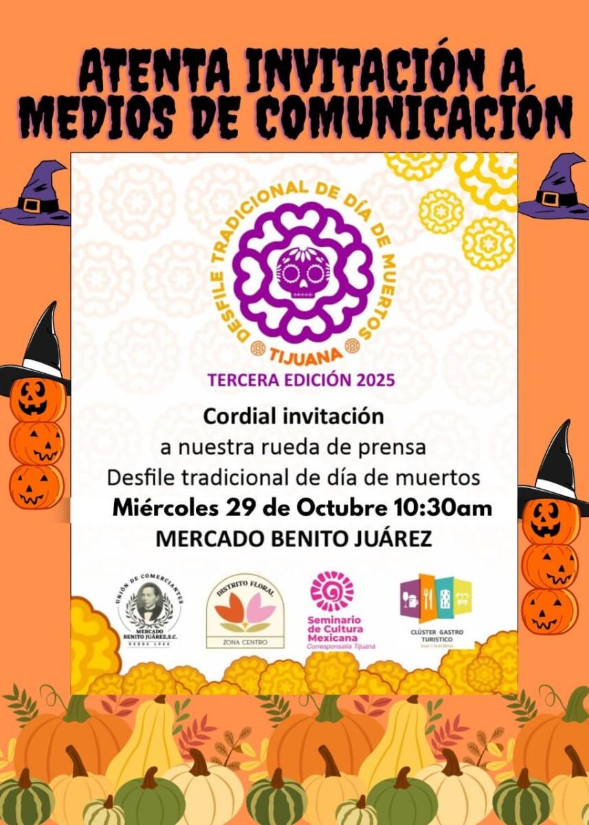 PREPARAN EL DESFILE DEL DÍA DE MUERTOS