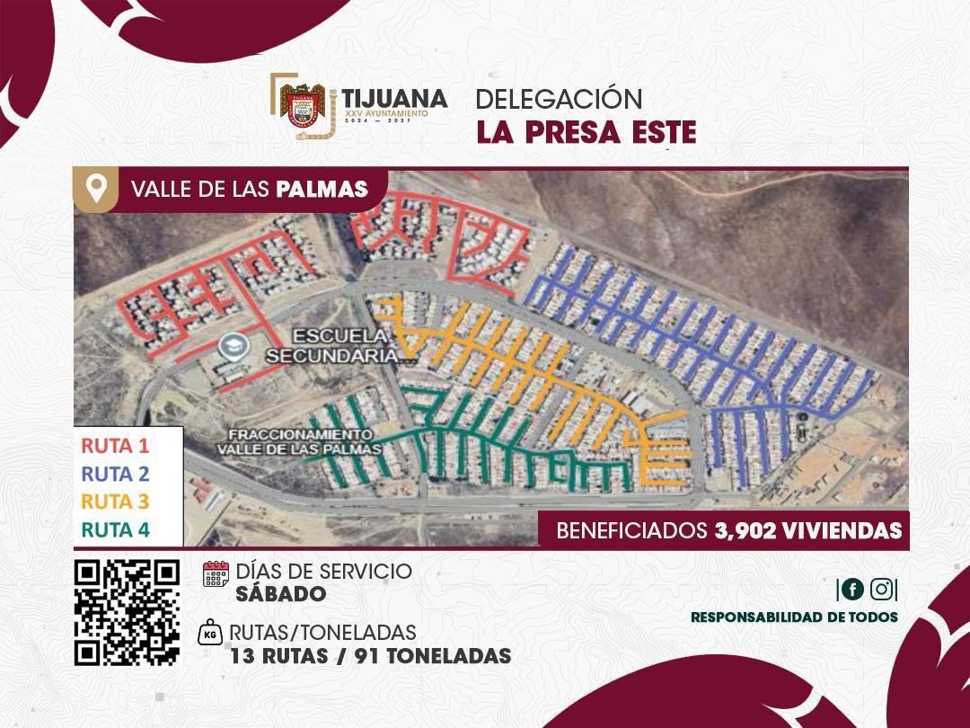 LA DELEGACIÓN PRESA ESTE QUE CONCENTRA 13 NUEVAS RUTAS DE BASURA, RECOLECTARON NUEVE TONELADAS DE BASURA