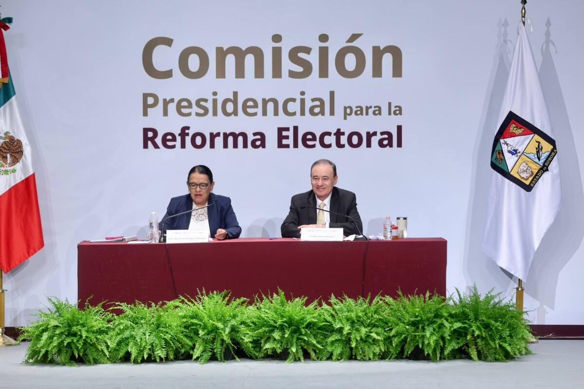 Encabezan Gobernador Durazo y secretaria de Gobernación Rosa Icela Rodríguez, inicio de audiencias para construcción de Reforma Electoral