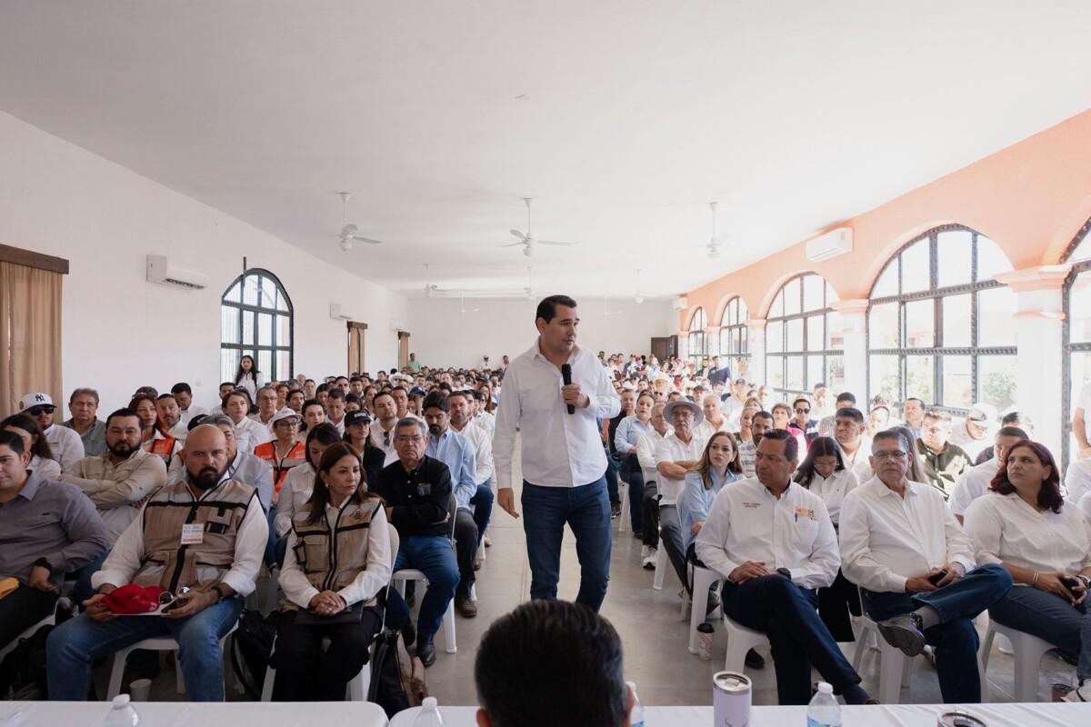 Gobierno de Sonora informa a pobladores de Ures acciones del Plan de la Región del Río Sonora