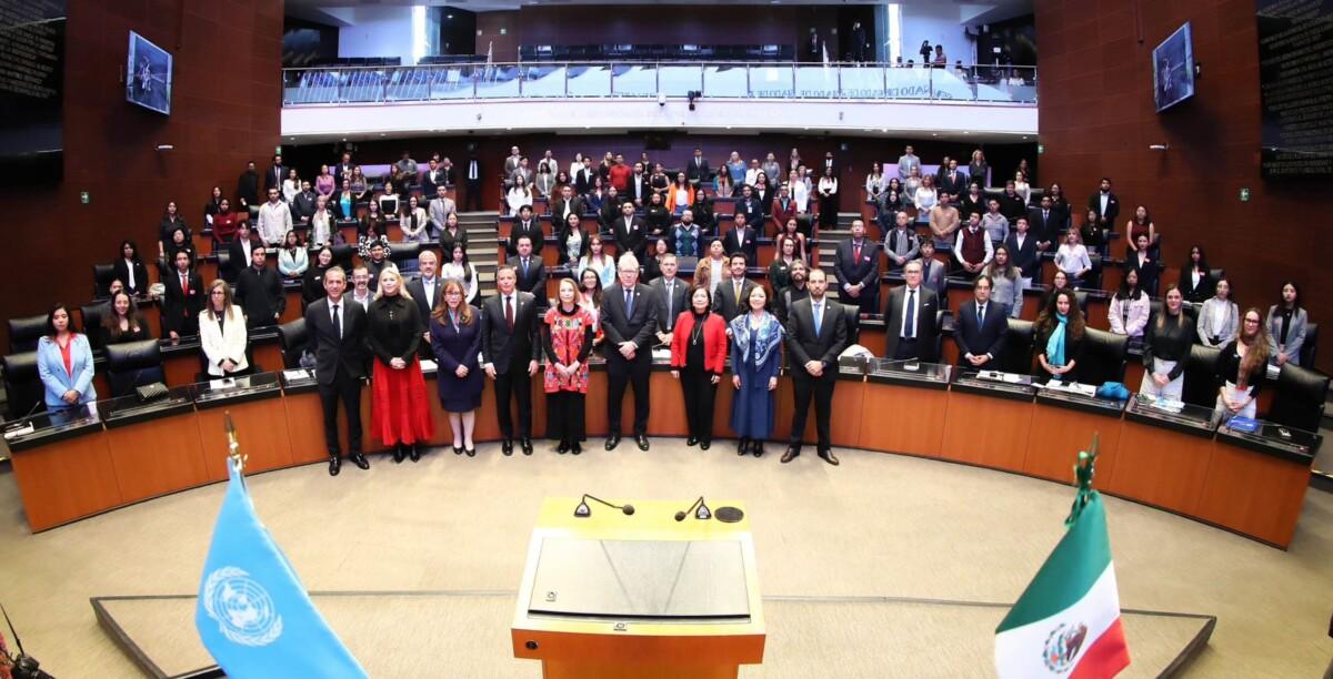 Senado y ONU en México refrendan su compromiso con el multilateralismo, la cooperación por la paz, los derechos humanos y el desarrollo sostenible