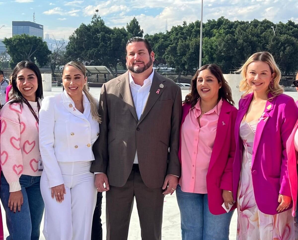 Secretaría de Bienestar promueve la concientización sobre el cáncer de mama con el respaldo del alcalde Ismael Burgueño