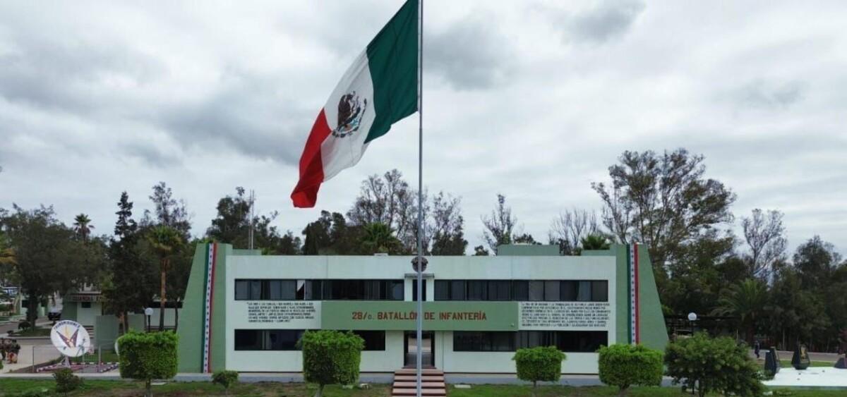 Instalación de un “Centro de Acopio” en el 28/o Batallón de infantería de Tijuana BC.
