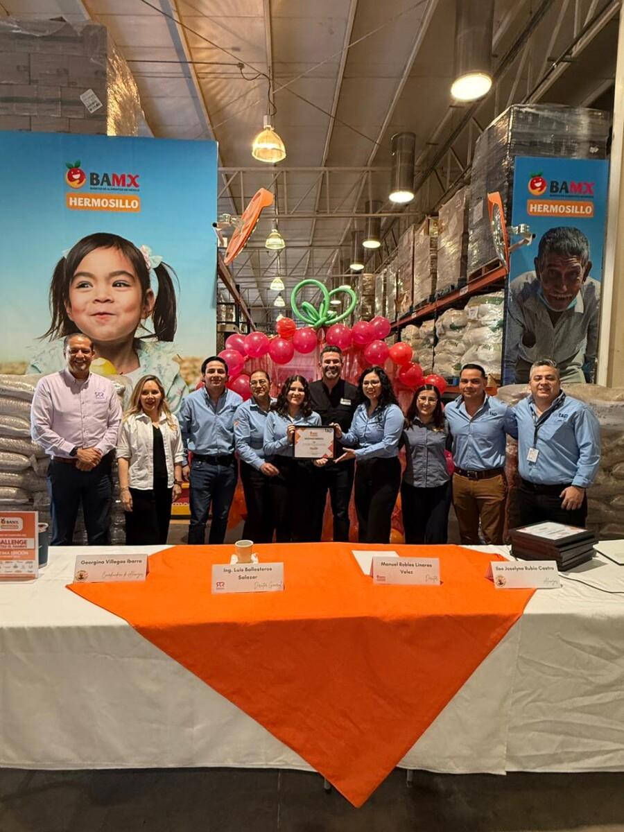 Empresas y comunidad se unen con el Banco de Alimentos de Hermosillo y reúnen 16.4 toneladas de frijol