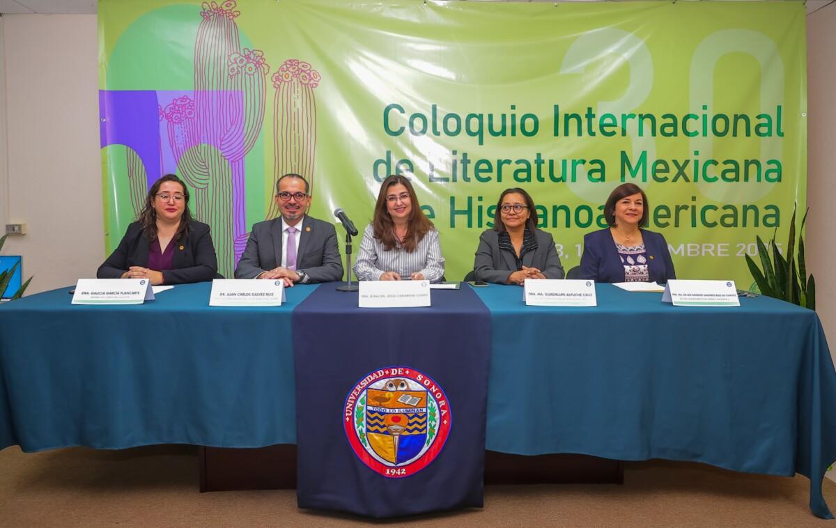 Inauguran el 30 Coloquio Internacional de Literatura Mexicana e Hispanoamericana