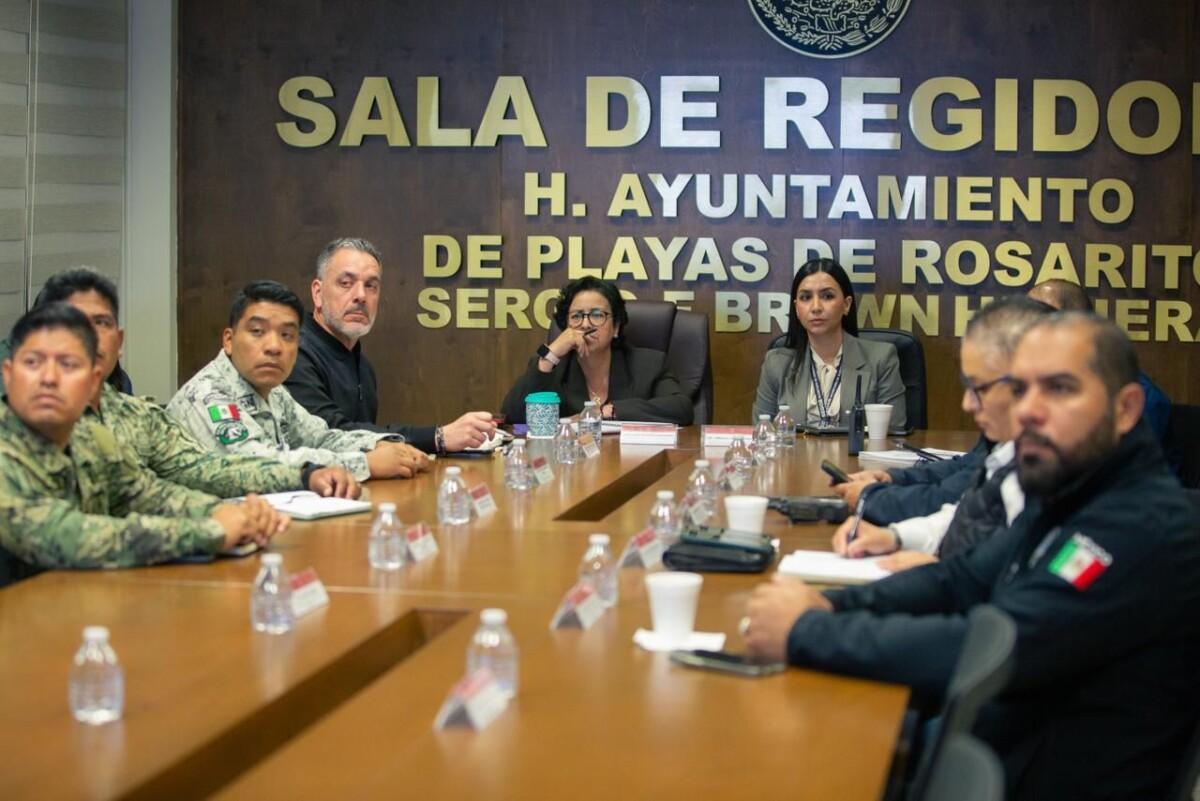 Operativos coordinados y proximidad ciudadana fortalecen la seguridad en Playas de Rosarito.