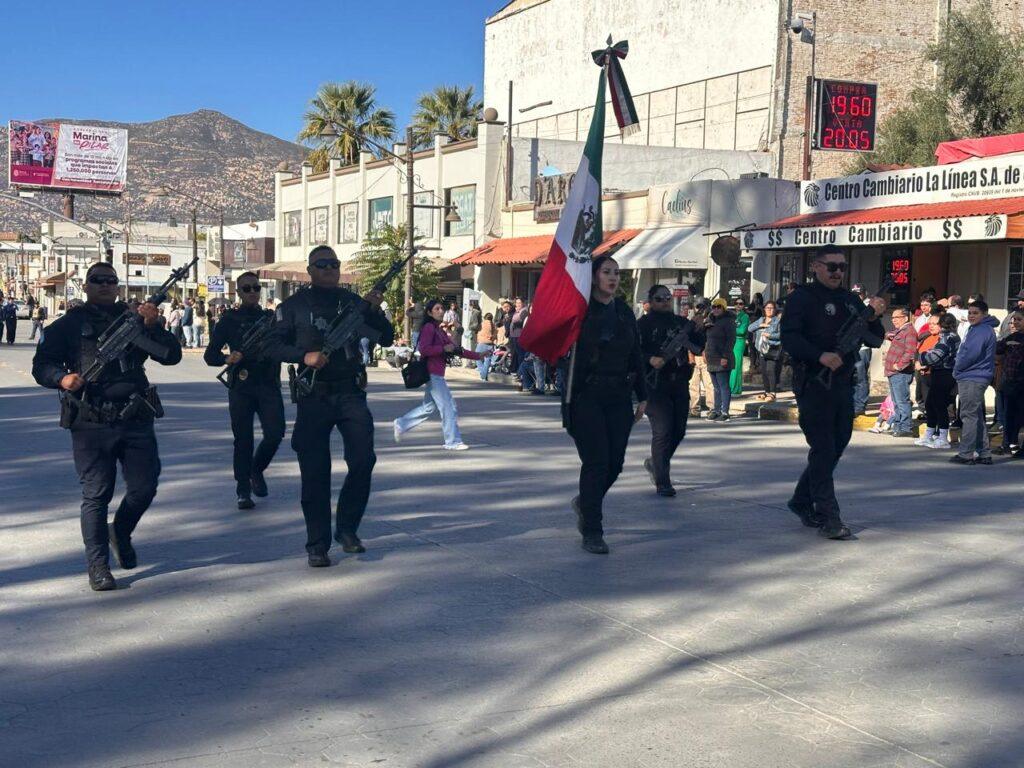 DESFILE DE LA REVOLUCIÓN SERÁ ESTE MARTES SE POSPUSO POR LAS PRECIPITACIONES PLUVIALES.