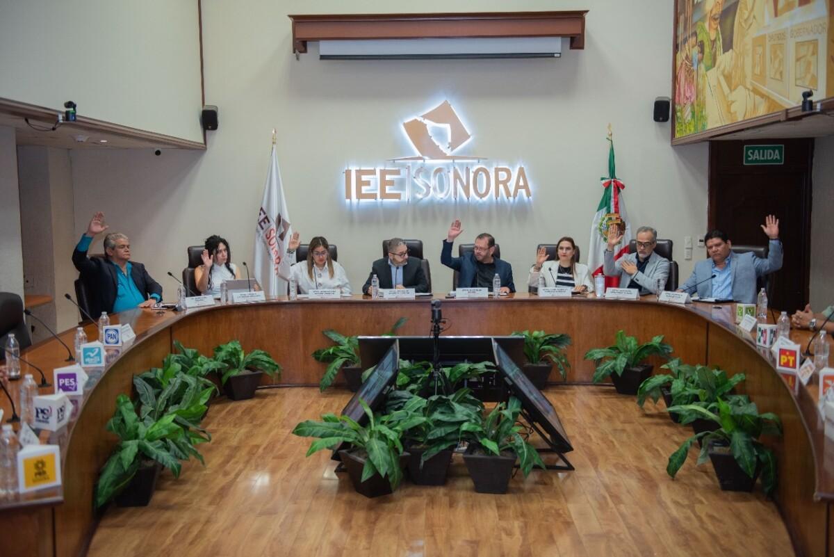 Aprueba el Consejo General del IEE Sonora los Lineamientos para la destrucción de la documentación y material electoral del PEOL 2023-2024
