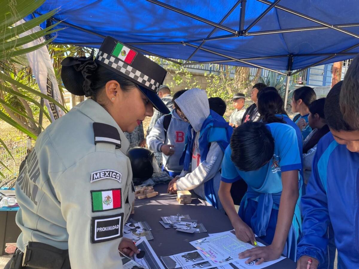 “Es nuestro compromiso prevenir la violencia digital en los adolescentes en Baja California: Guardia Nacional”.