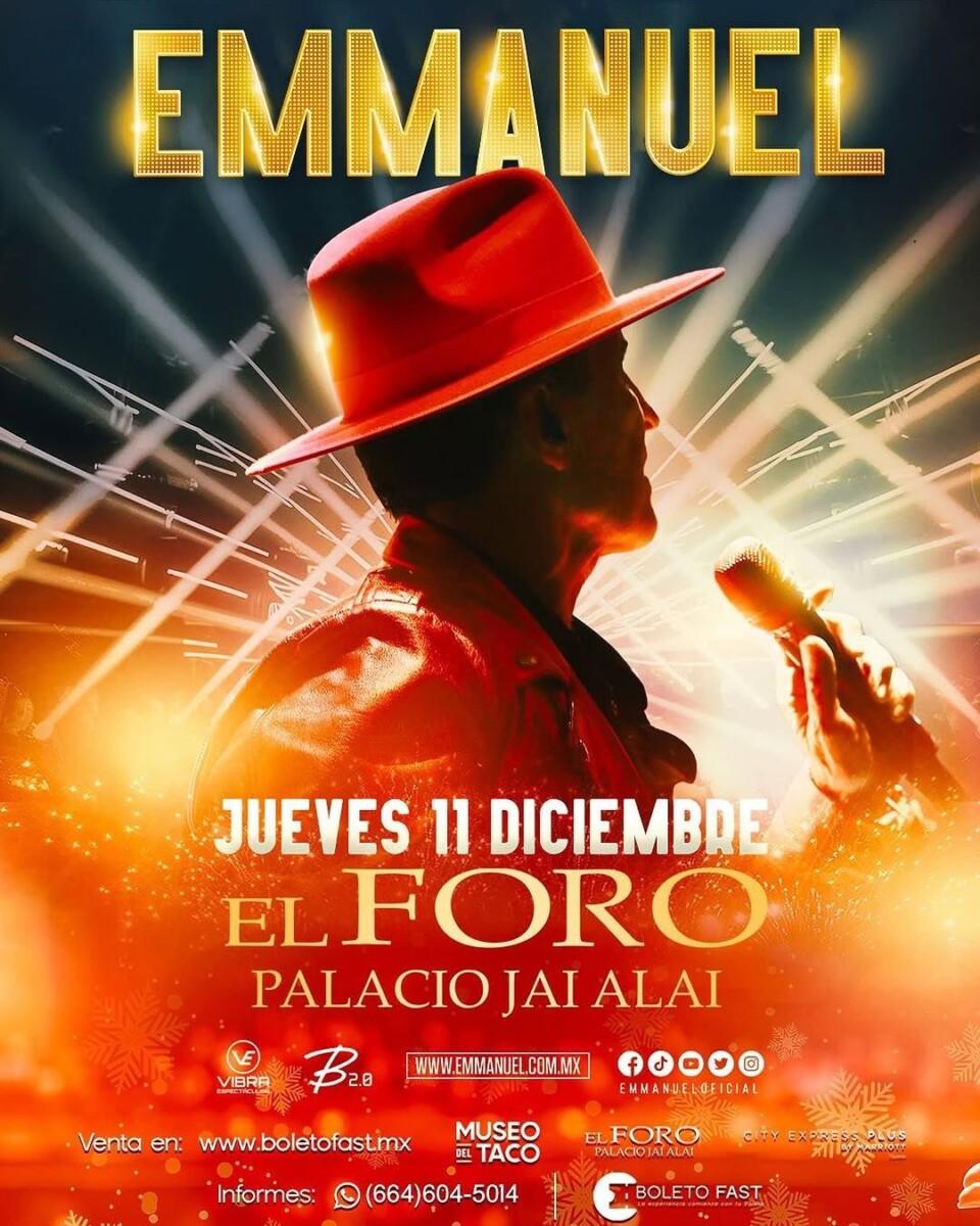 EN DICIEMBRE EMANUEL REGRESA A TIJUANA