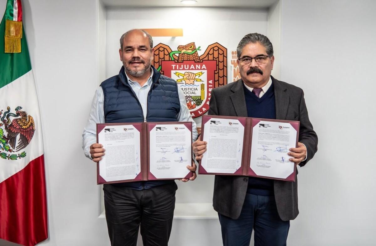 Formaliza XXV Ayuntamiento de Tijuana convenio de colaboración con El Colegio de la Frontera Norte