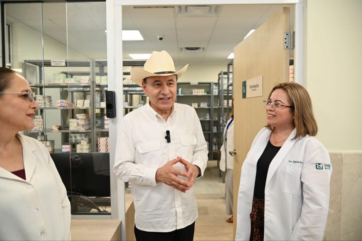 Gobernador Durazo destaca avances de IMSS-Bienestar con incremento de 400% en servicios a sonorenses