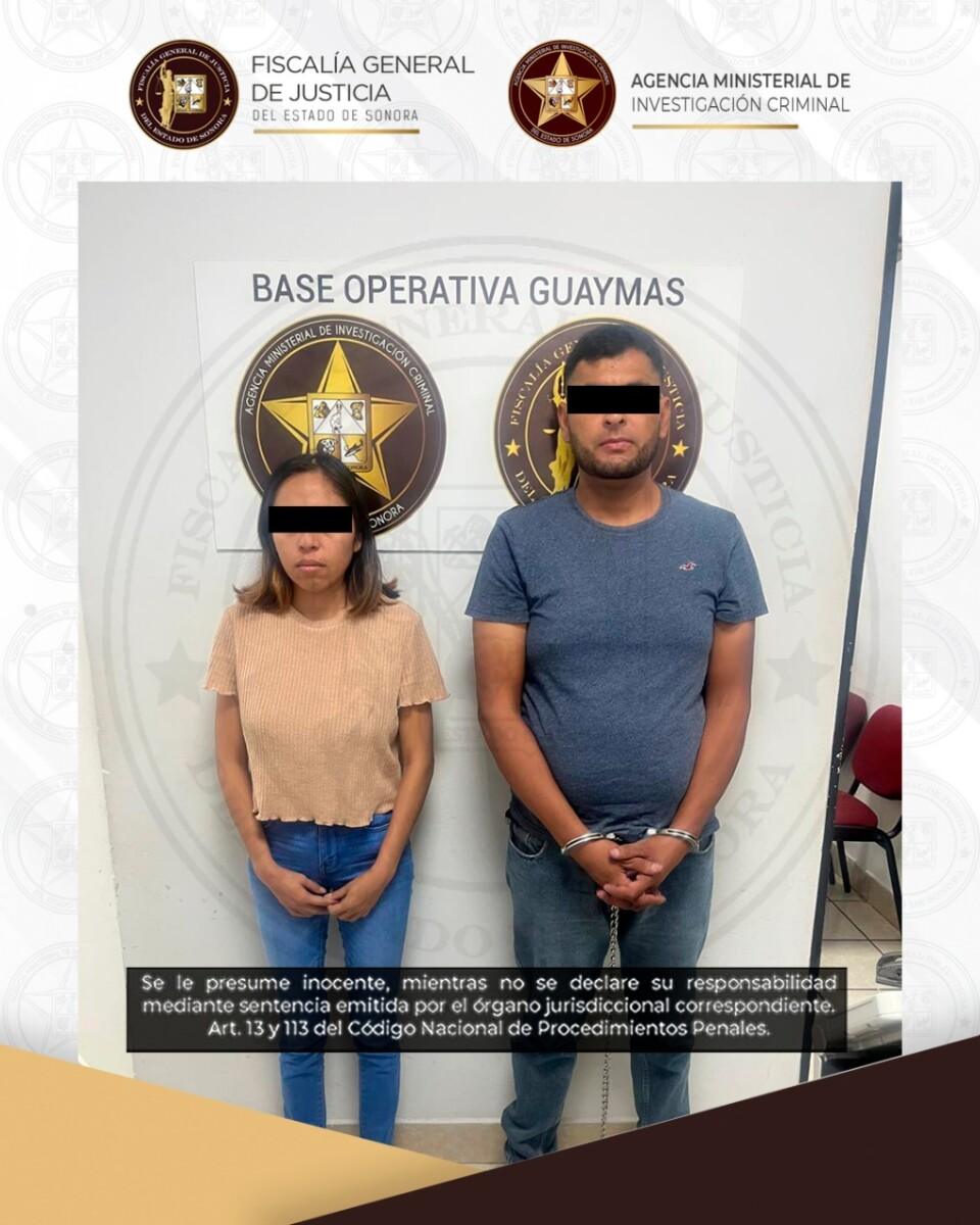 Vinculada a proceso mujer por maltrato infantil; su pareja es imputado en Guaymas