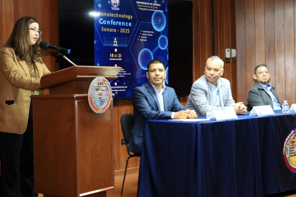 Inician actividades de la Nanotechnology Conference Sonora 2025 en Unison