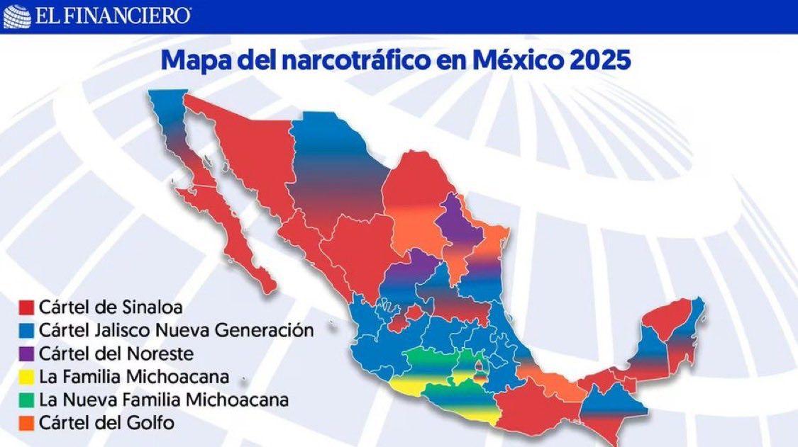 EL NARCO PRESENTE EN GRAN PARTE DEL PAÍS, TOMADO DE EL FINANCIUIERO