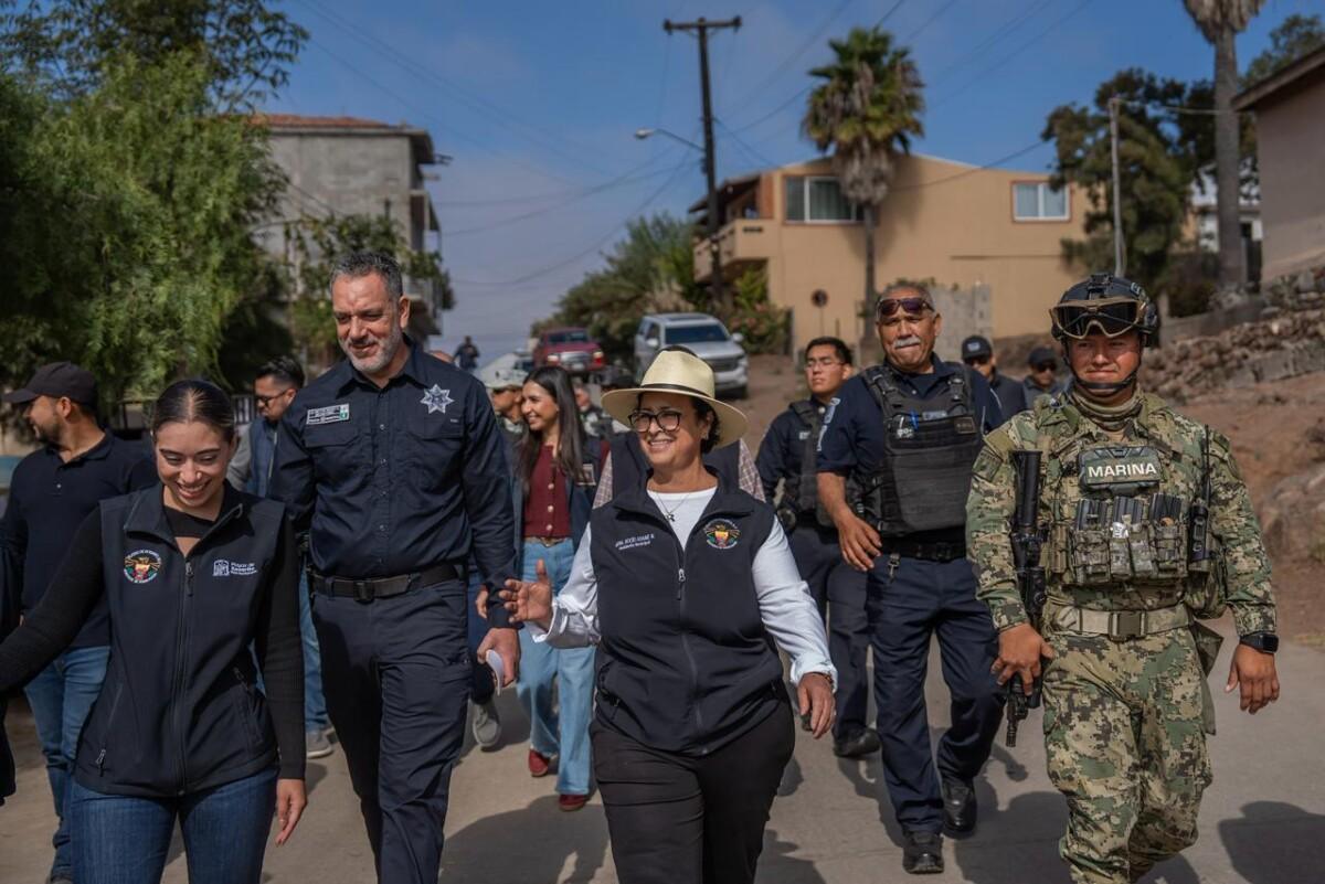 Rocío Adame Encabeza Jornada de Seguridad Histórica en la Colonia Venustiano Carranza