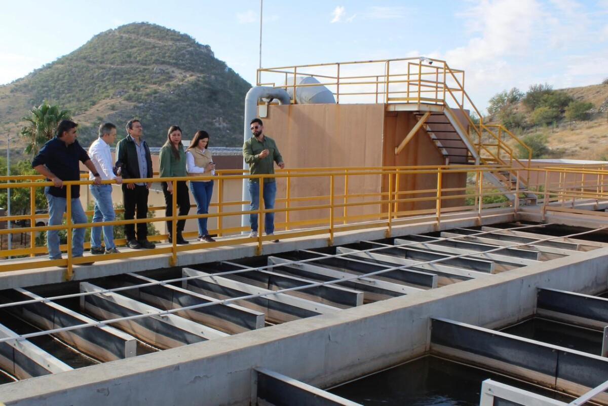 Supervisian de planta potabilizadora en Hermosillo