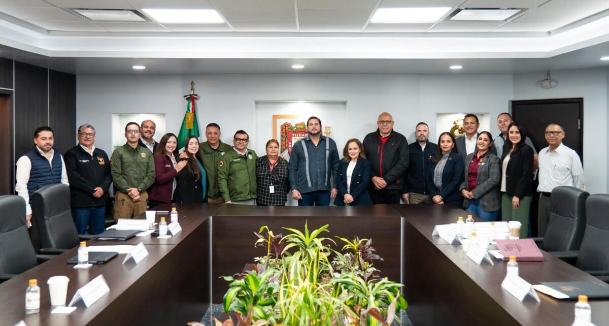 Preside Ismael Burgueño sesión extraordinaria del Consejo Municipal de Protección Civil