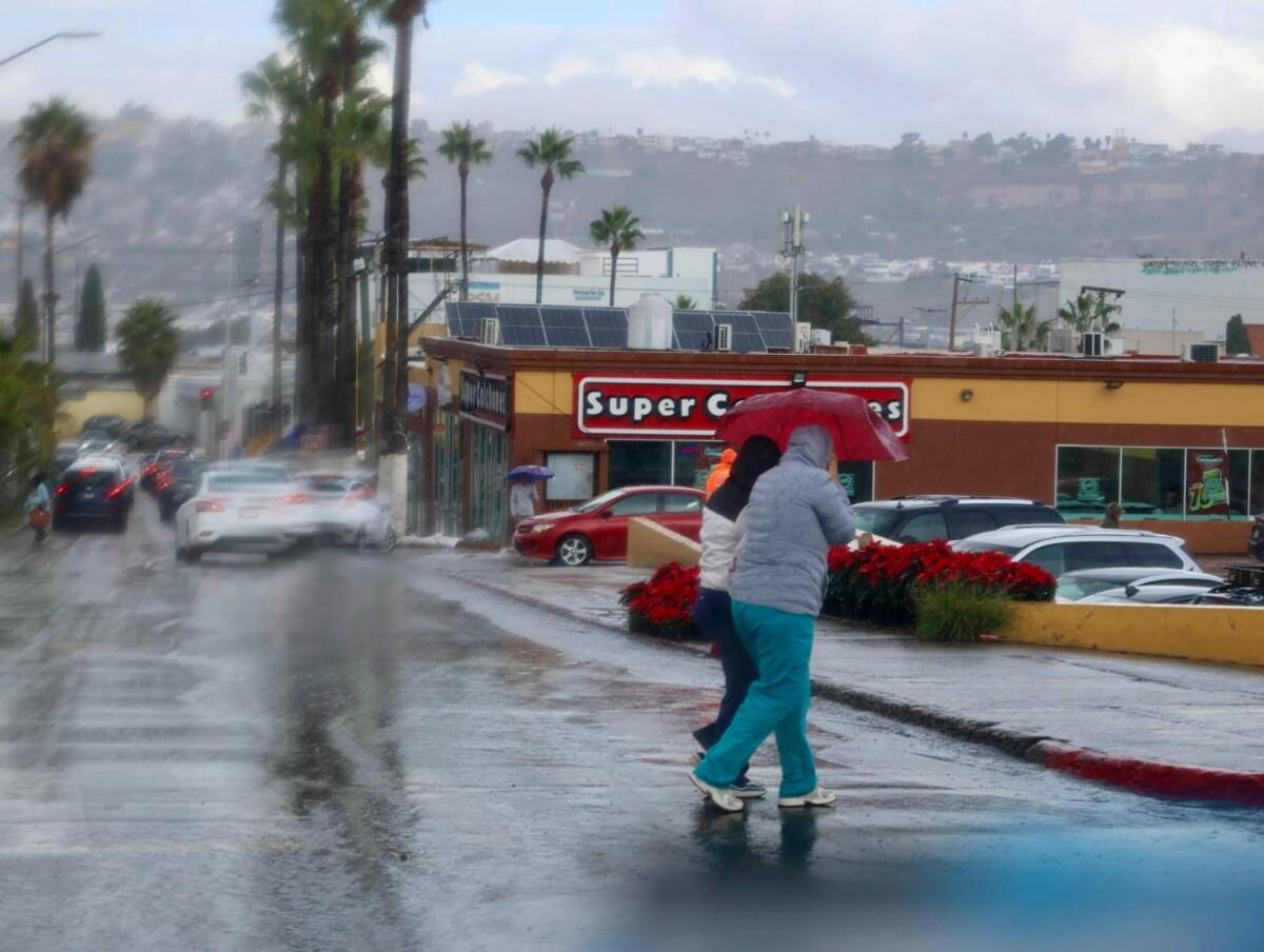 Emite Gobierno Municipal de Tijuana recomendaciones por lluvias y bajas temperaturas
