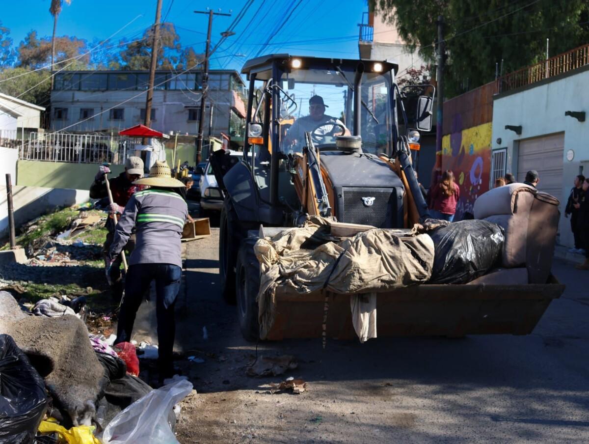 Refuerza Gobierno Municipal acciones de mejoramiento urbano a través de ‘Tijuana: Ciudad Limpia’