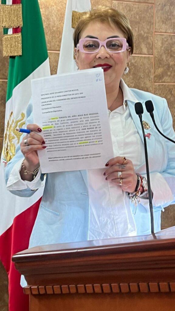 ATIENDE LEGISLADORA TERE RUIZ GLOSAS EN EL CONGRESO LO REALIZA, JUNTO A SUS COMPAÑEROS LEGISLADORES.