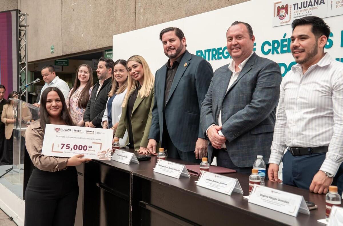 Destina Gobierno Municipal de Tijuana más de 93 millones de pesos en créditos para impulsar el autoempleo durante 2025