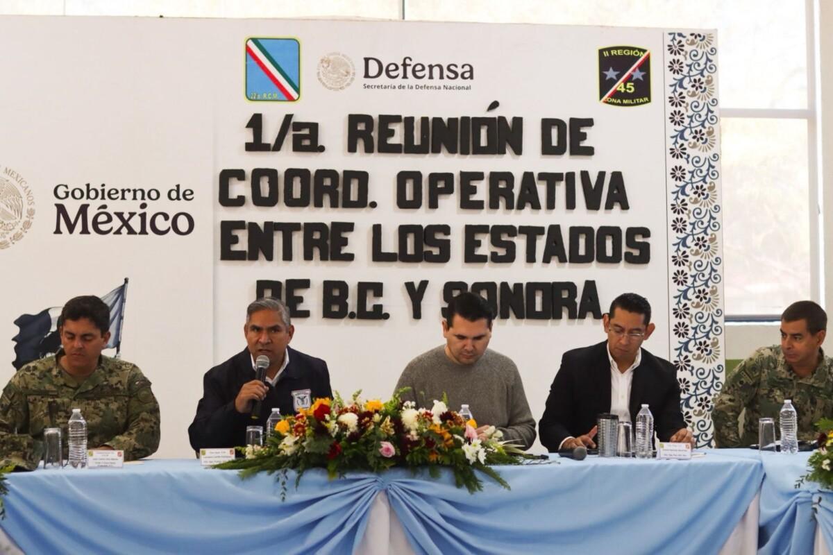 BAJA CALIFORNIA Y SONORA FORTALECEN COLABORACIÓN OPERATIVA DE SEGURIDAD