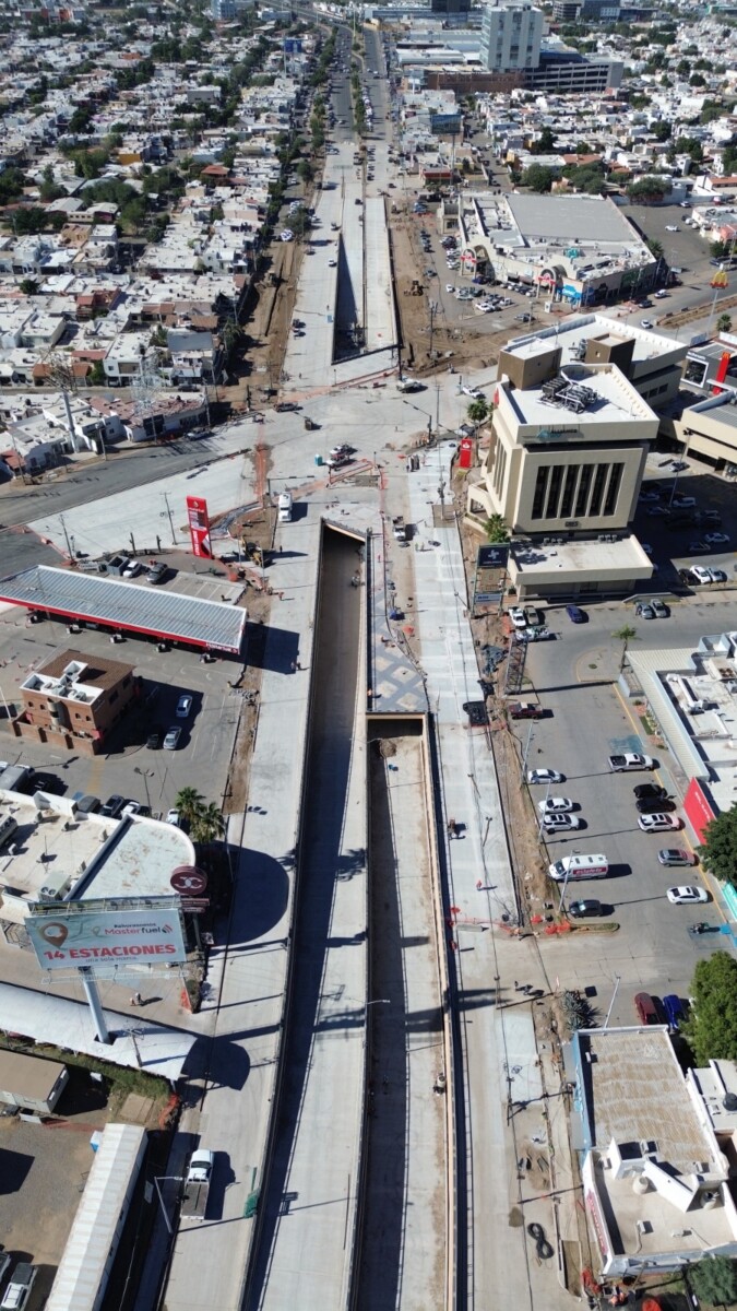 Paso a desnivel de Colosio y Solidaridad registra 90% de avance: Astiazarán