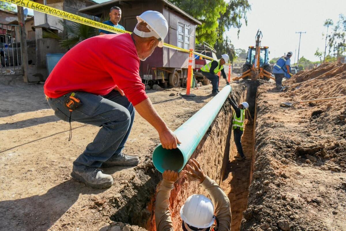 Fortalece CESPT la infraestructura hidráulica en Playas de Rosarito