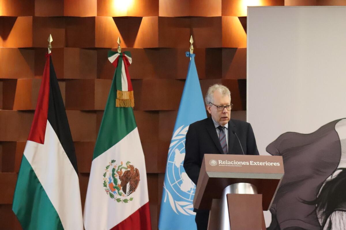 “México conmemora el Día Internacional de Solidaridad con el Pueblo Palestino” 